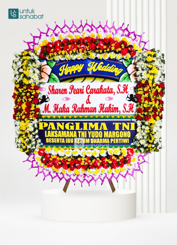Papan Bunga Wedding Solo 2