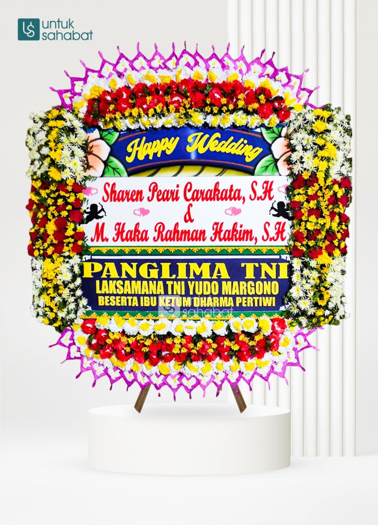 Papan Bunga Wedding Solo 2
