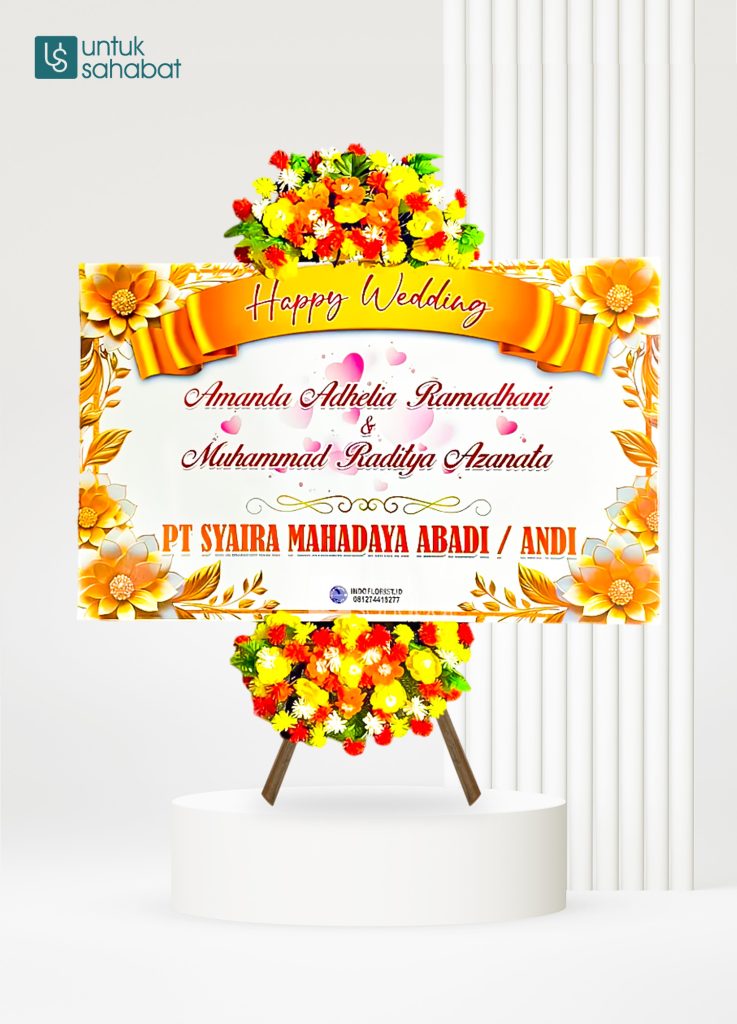 Papan Printing Wedding Ikn 1