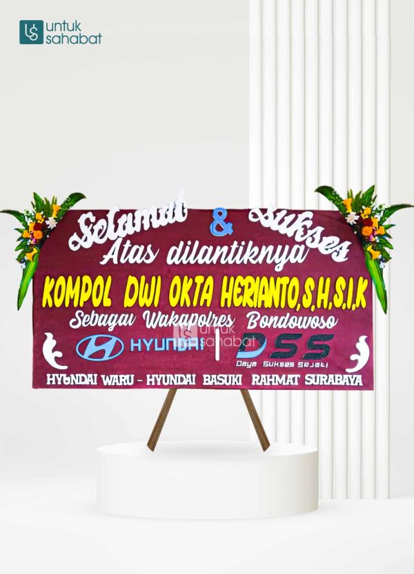 Papan Congratulation Bondowoso 06