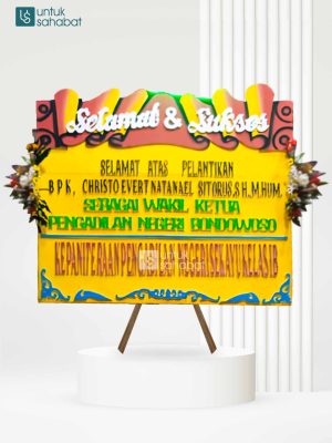 Papan Congratulation Bondowoso 09