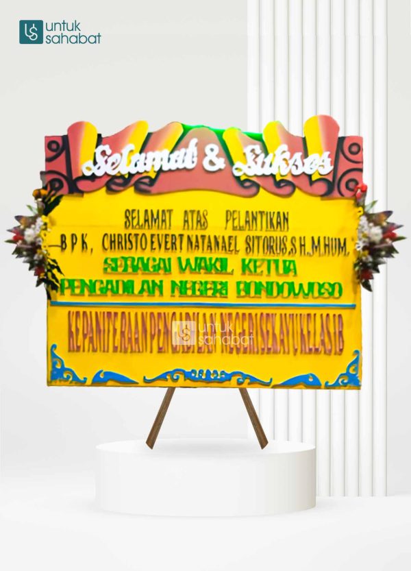Papan Congratulation Bondowoso 09