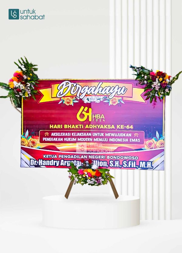 Papan Congratulation Bondowoso 17