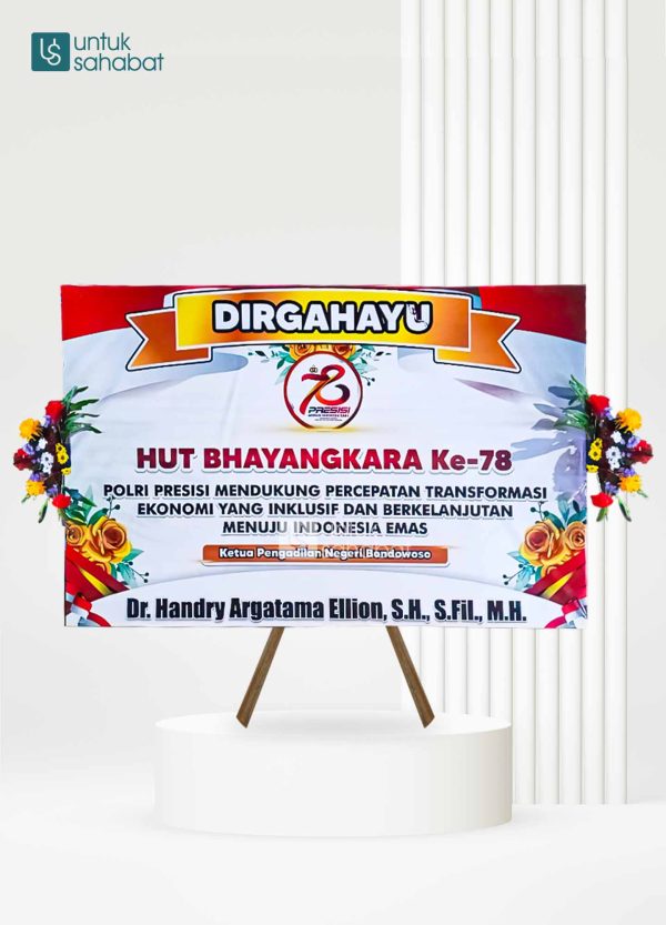 Papan Congratulation Bondowoso 18