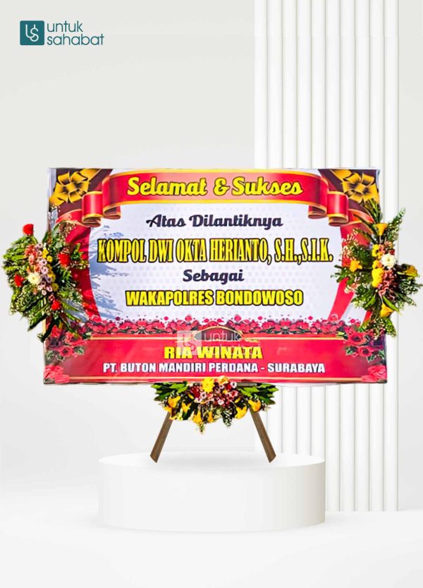 Papan Congratulation Bondowoso 22