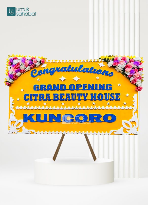 Papan Congratulation Medan 01