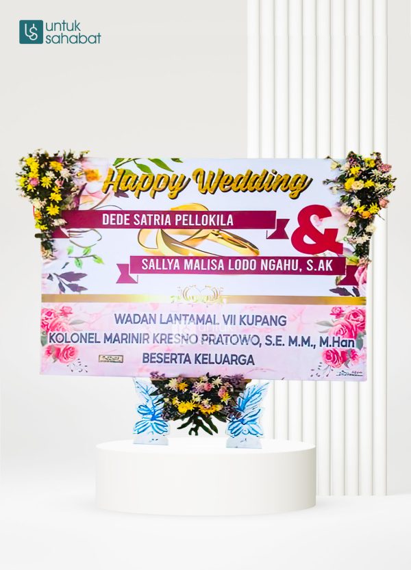 Papan Wedding Kupang 3