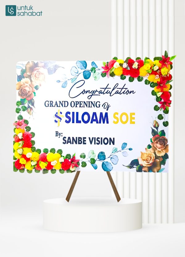 Papan Congratulation Soe 03