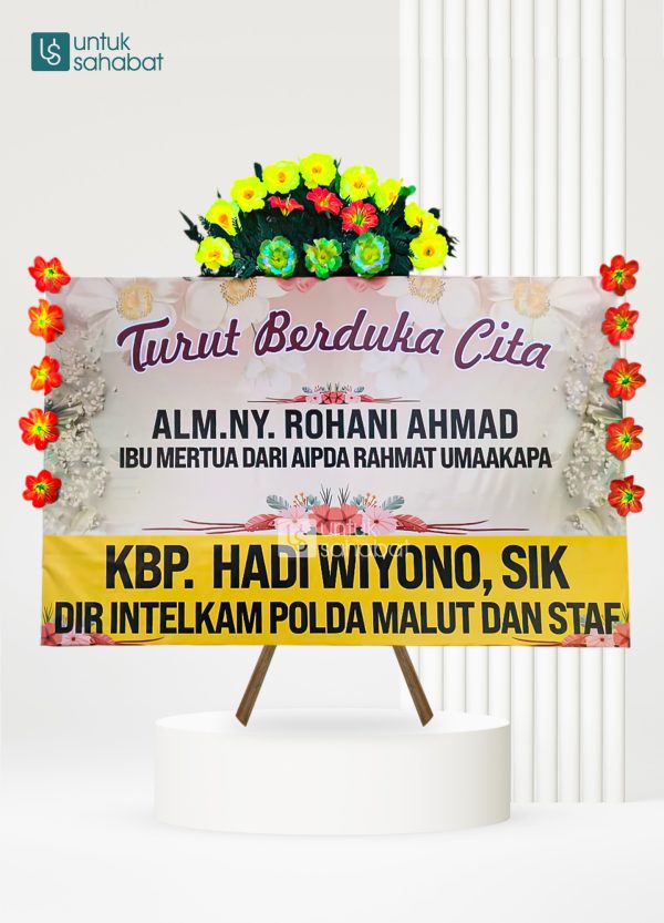 Papan Bunga Printing Ternate 16