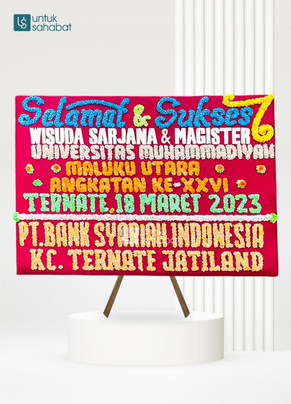 Papan Congratulation Ternate 18