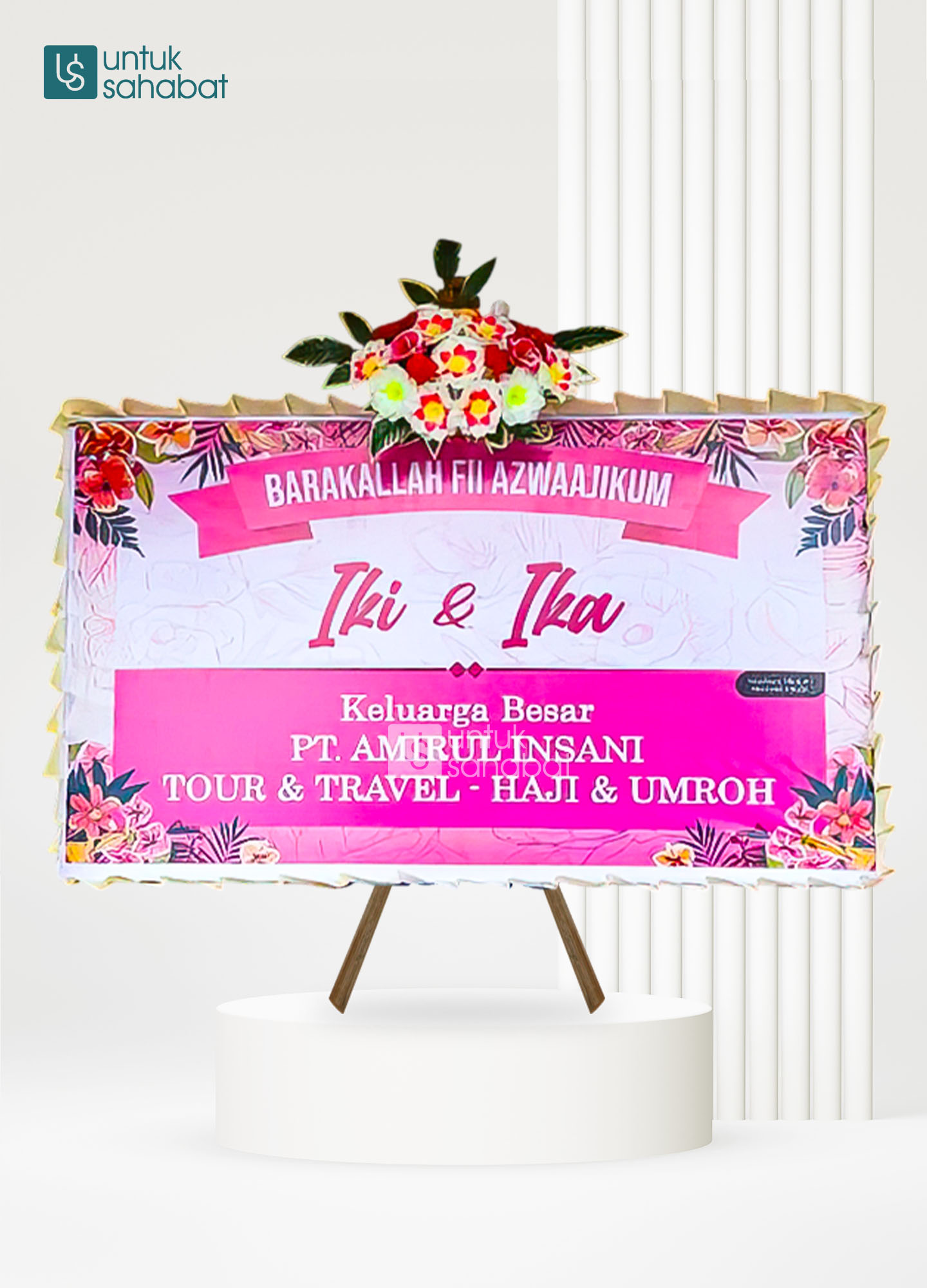 Papan Wedding Luwuk 3